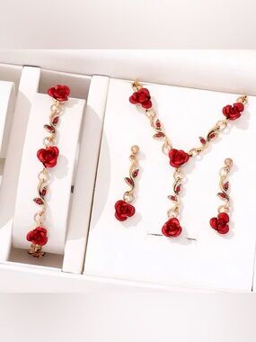 4pcs Women's Jewelry Set
